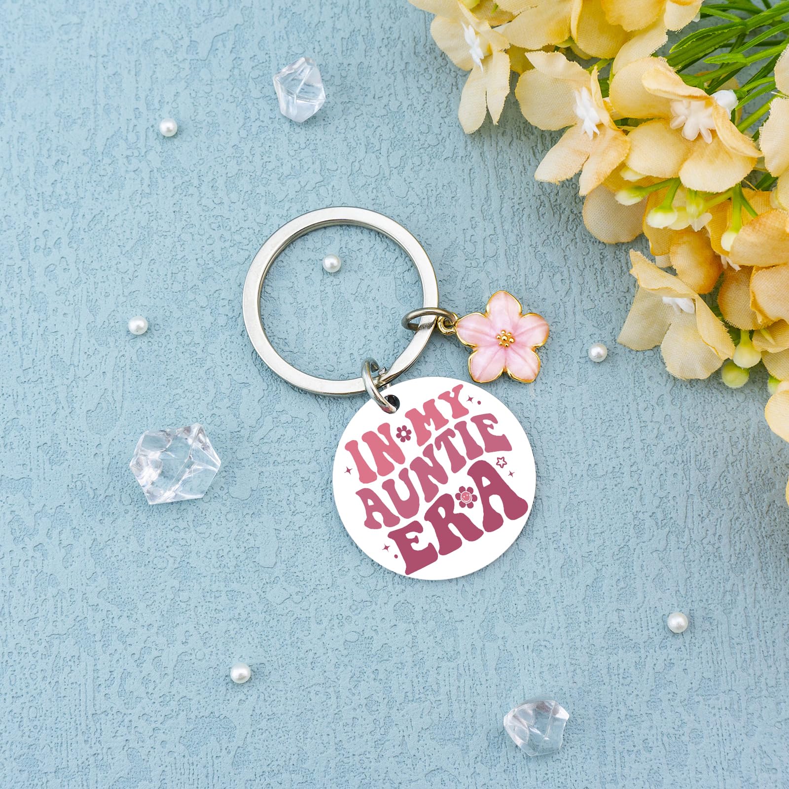 Auntie Gift Ideas Keychain Aunt Gifts from Niece Nephew Best Aunt Gift Mothers Day Birthday Christmas Gift For Aunt New Aunt