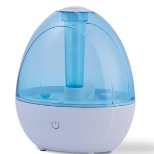 2L Cool Mist Humidifier for Bedroom with Nightlight, 30H Runtime, 360° Nozzle, Auto Shut-Off, Easy to Fill and Clean, Ideal for Home and Baby Nursery