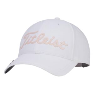 Titleist Women's Performance Ball Marker Golf Hat White/Pink One Size Fits Most