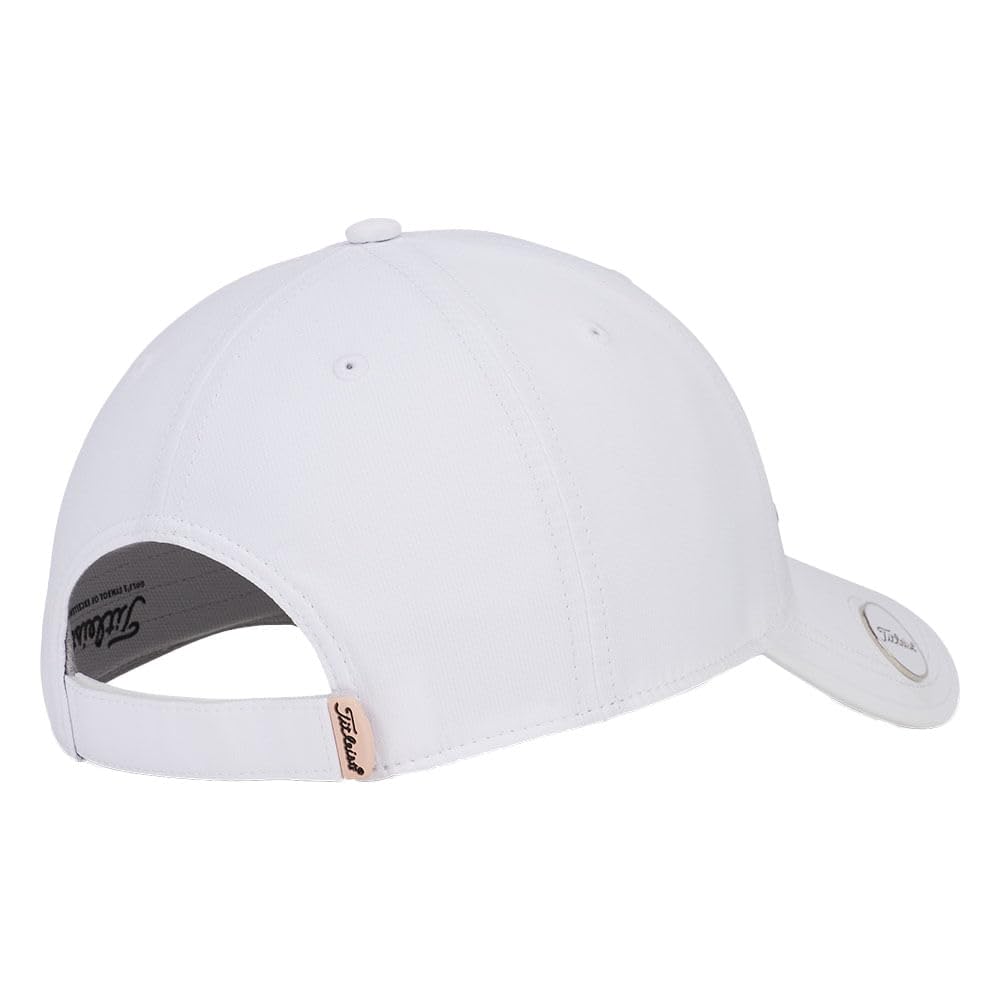 Titleist Women's Performance Ball Marker Golf Hat White/Pink One Size Fits Most