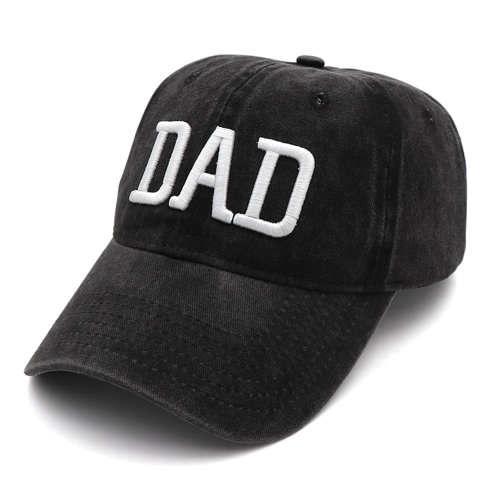 Dad and Mom Hats Fathers Day Mothers Day Mom Dad Gifts Embroidered Baseball Caps Gift for Parents Couple