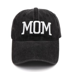 Dad and Mom Hats Fathers Day Mothers Day Mom Dad Gifts Embroidered Baseball Caps Gift for Parents Couple