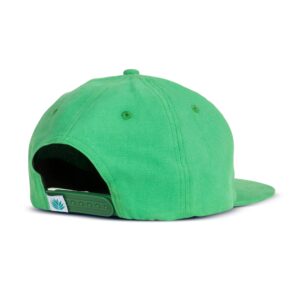 Sendero Provisions Co. Reach for The Sky Hat Green Unstructured 5-Panel Unisex Brushed Canvas Screen Printed Felt Patch Pop-Up Mesh Snapback Hat