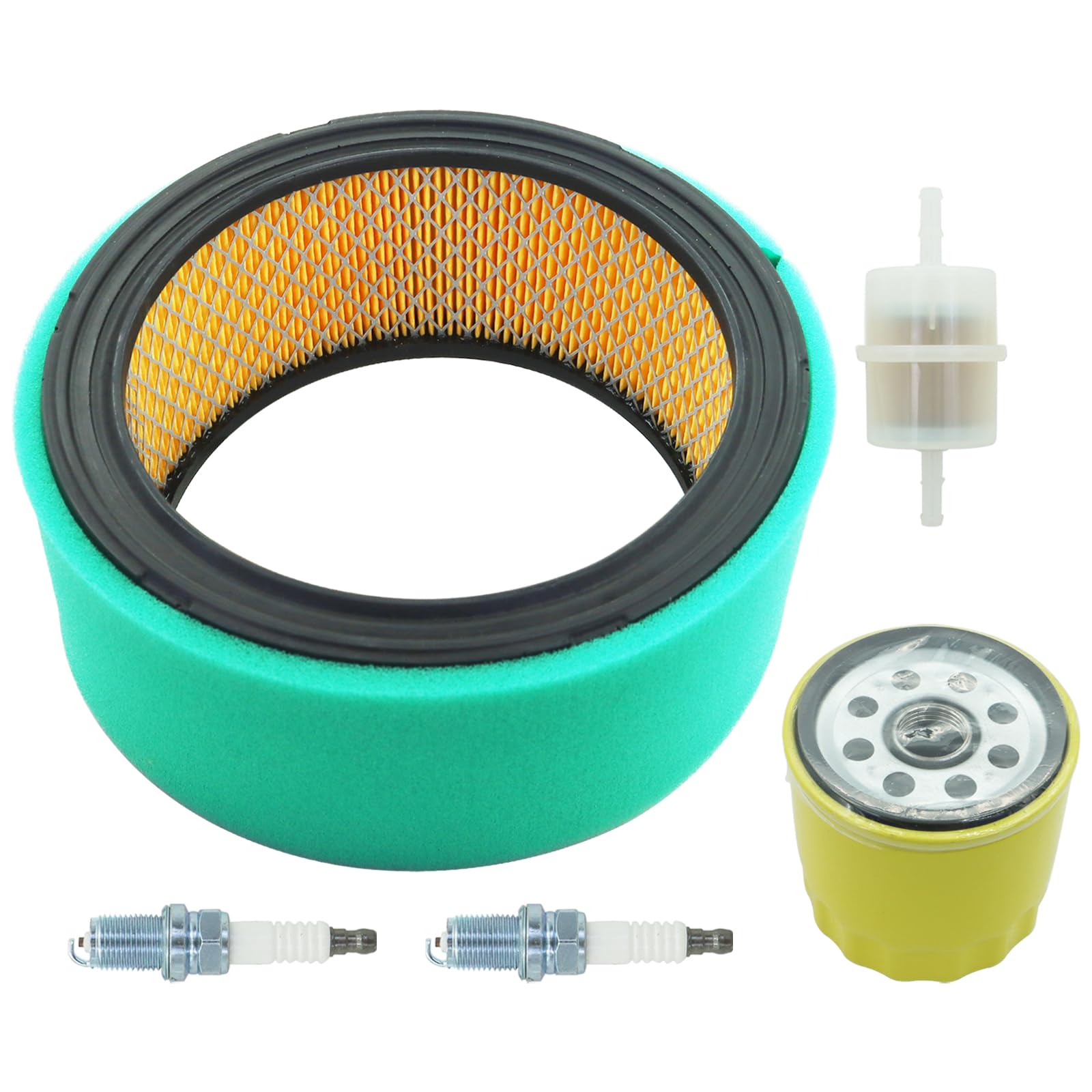 24 083 03-S Air Filter Compatible with Kohler Command 18HP-25HP CH18 CH20 CH22 CH23 CH25 CH620 CH640 CH670 CH730 CH740 CH750 Lawn Mower 24 083 03 24 883 03-S1 with 52 050 02-S Oil Filter Tune Up kit