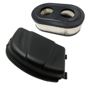 lizapus air filter cleaner cover set compatible with craftsman m320 cmxgmam201207 12bbp2r3793 lawn mower