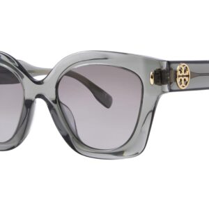 Tory Burch TY7201U 194111 Sunglasses Women's Transparent Sage/Grey Gradient 49mm