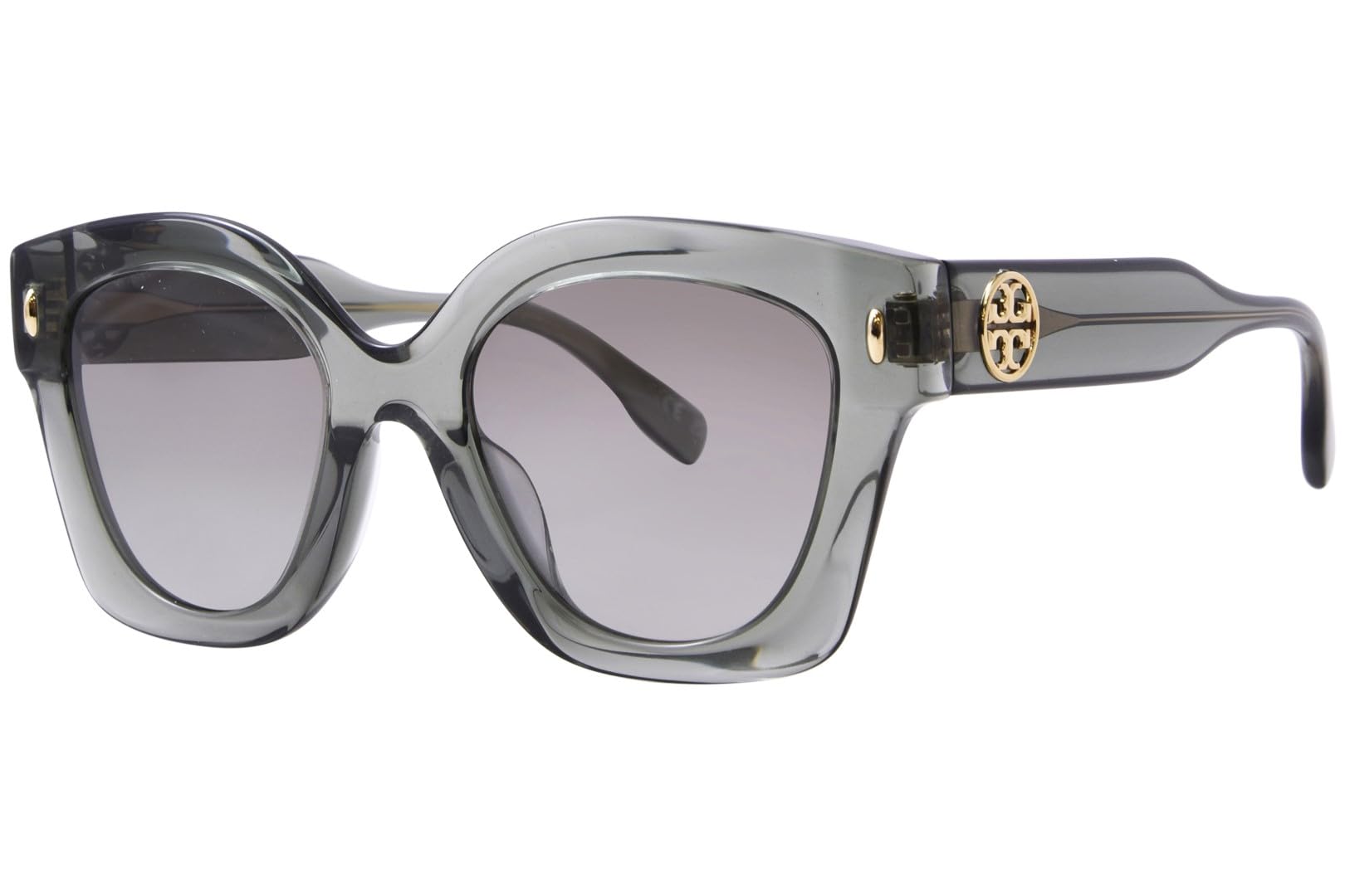 Tory Burch TY7201U 194111 Sunglasses Women's Transparent Sage/Grey Gradient 49mm