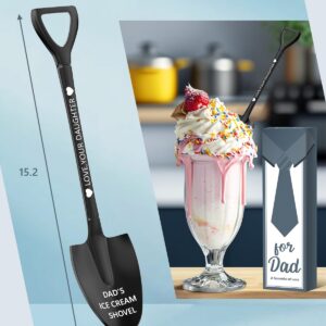 Gifts for Dad Fathers Day Dad Gifts from Daughter - Cool Ice Cream Shovel Spoon for Papa Husband Grandpa, Unique Birthday Present Ideas from Son Wife Kids Adults