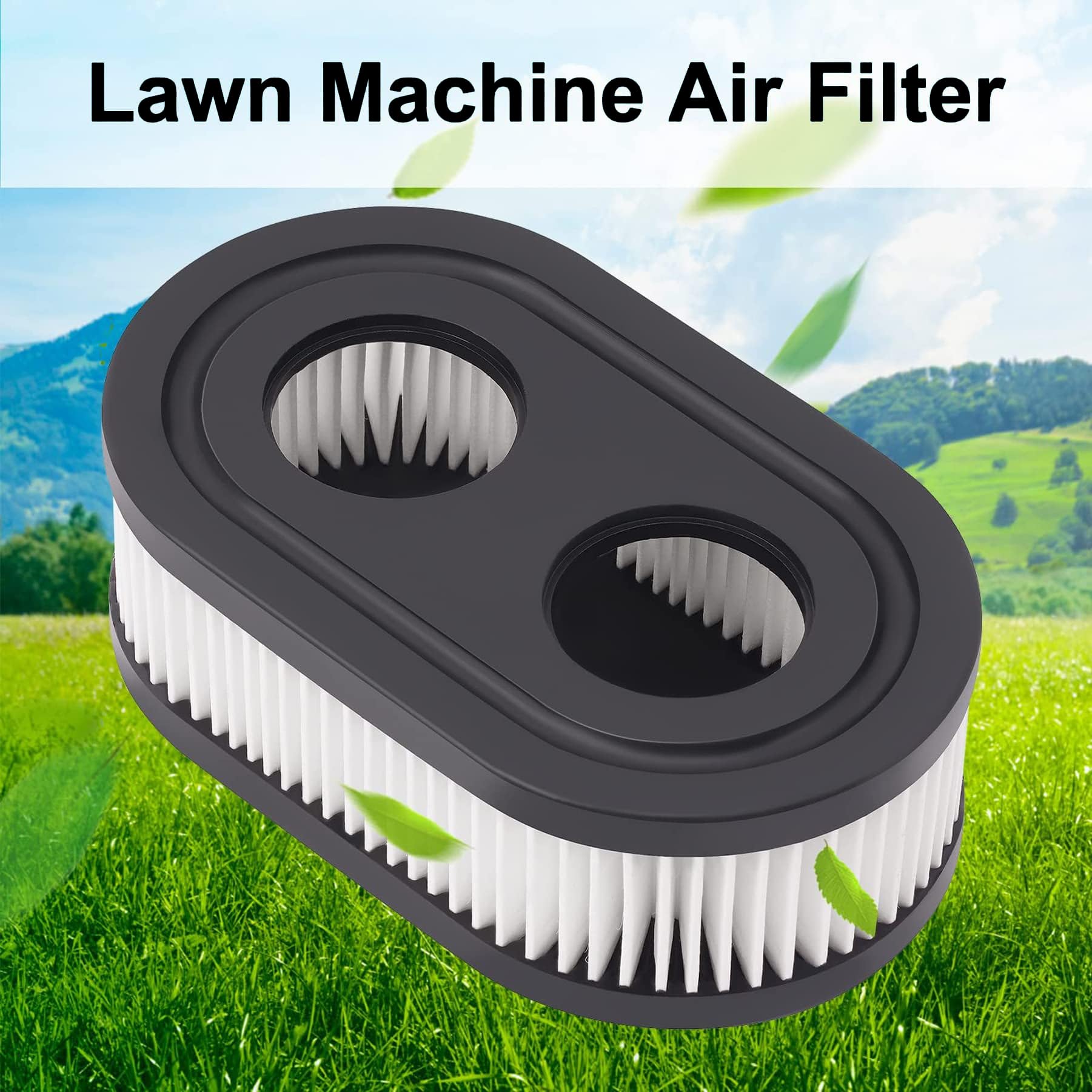 593260 Air Filter 593260 798452 334404 Air Cleaner Cartridge Filter, Lawn Mower Air Cleaner Replacement Filters Apply to 4247 5432 5432k 09P00 09P702 550E 500EX 550EX 625 575EX Series Engine (1)