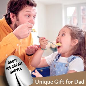 Gifts for Dad from Daughter, Son - Father Birthday Gifts, Dad's Ice Cream Shovel Birthday Gifts for Dad