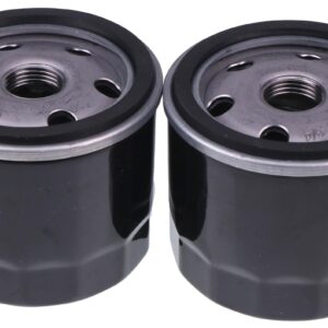 LSSOCH 2X Engine Oil Filters 12 050 01-S 1205001S Compatible With Kohler Engine Lawn Mower Troy Bilt Bronco 12 050 01