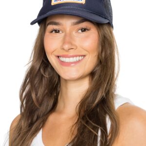 Friday Feelin' Make America Happy Again Men & Womens Trucker Hat - Mesh Snapback Baseball Caps-Navy