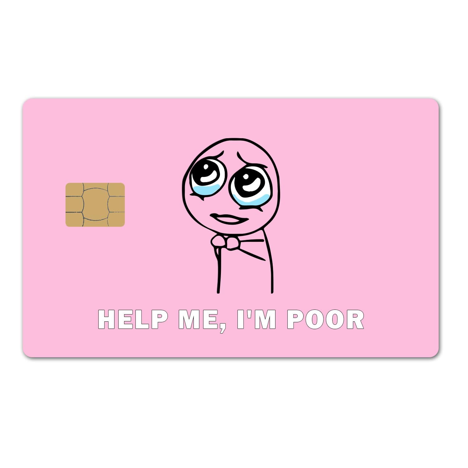 Elegend Credit Card Sticker Skin - 4 Styles Pink Funny Debit, Credit Card Sticker, Key, Debit, Credit, Slim, Waterproof, Anti-Wrinkling Removable Vinyl Debit Skin Cover Credit Card Decals…