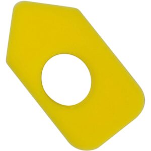 Soaying 10Pcs Yellow Air Filters for Stratton 698369 Power Equipment Air Filters Lawn Mower Parts