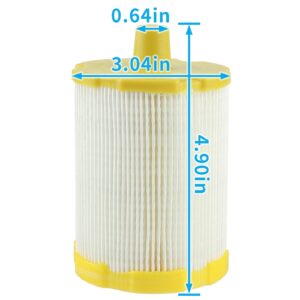 CARBBIBA 1Pack Air Cleaner Cartridge Filter Replaces 84002310 Compatible with Vanguard 400 Engines 25E330 25V332 25V337