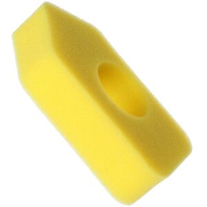 Soaying 10Pcs Yellow Air Filters for Stratton 698369 Power Equipment Air Filters Lawn Mower Parts