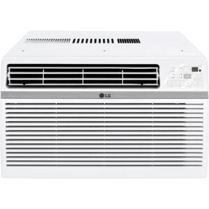 LG LW1424RD, 14000 BTU, White 14,000 Window Air Conditioner, 115V, 700 Sq.Ft. (25' x 28' Room Size), Quiet Operation, Electronic Control with Remote, 3 Cooling & Fan Speeds, Auto Restart