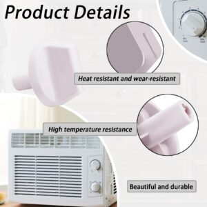 WJ12X24802 White Air Conditioner knob Compatible with GE Air Conditioner Parts, Appliance Knob fits for GE Window Air Conditioner(fit for Air GE Conditioner Model AHT05LZW1, AHTC05AAQ1,AHV05LYQ1)