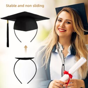 ZRONZE Graduation Cap Headband, Secures Your Graduation Cap and Hair Style Hat Accessories for Graduates, Students, Women