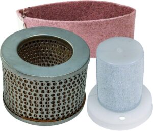 fores replacement for stihl ts350 ts510 ts760 aftermarket old style air filter set - 4201-140-1801