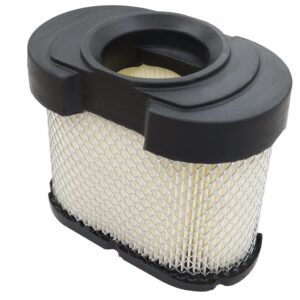 792105 276890 Air Filter Cartridge for Briggs & Stratton 593435 593240 407777 40G777 40H777 445667 445877 44H777 Engine fit John D Lawn Mower Air Cleaner Z425 GY21057 MIU11515 MIU11517, 2 Pack