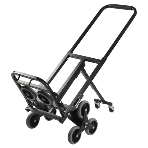 Generic Telescoping Handle Hand Truck Dolly with Wheels Heavy Duty Folding Dolly for Heavy Things Moving,Can Hold 330 Lbs