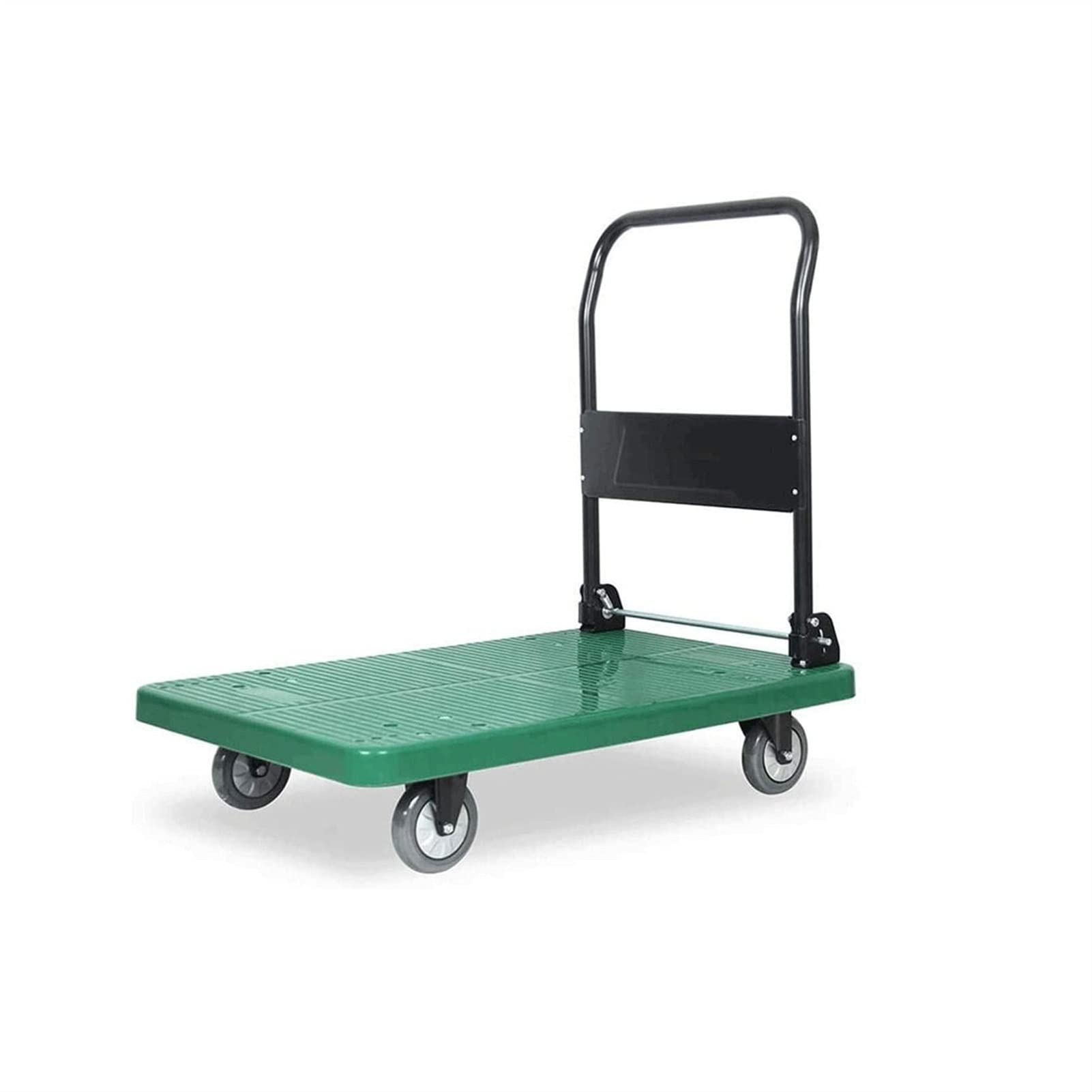 Generic Platform Trucks Hand Trucks Luggage Cart, Carts with Wheels Moving, Folding Cart with Wheels, Load Capacity 550/880 Lbs (Size : 73 * 48 * 84cm)