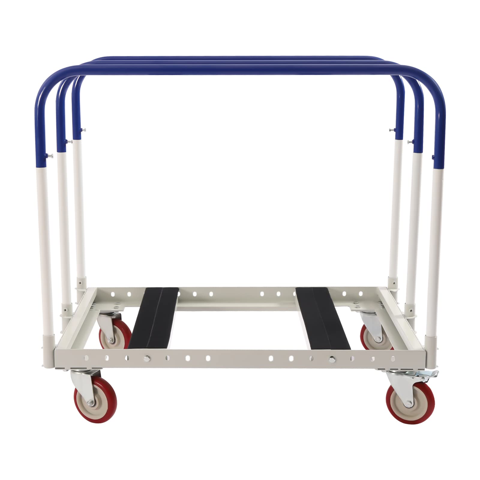 Heavy Panel Truck Cart, Steel Panel Dolly Cart with Detachable 4 Swivel Wheels,Drywall Sheet Cart Handling Wall Panel Rolling Dolly,1000LBS Load Capacity Low Noise Platform Truck Dolly