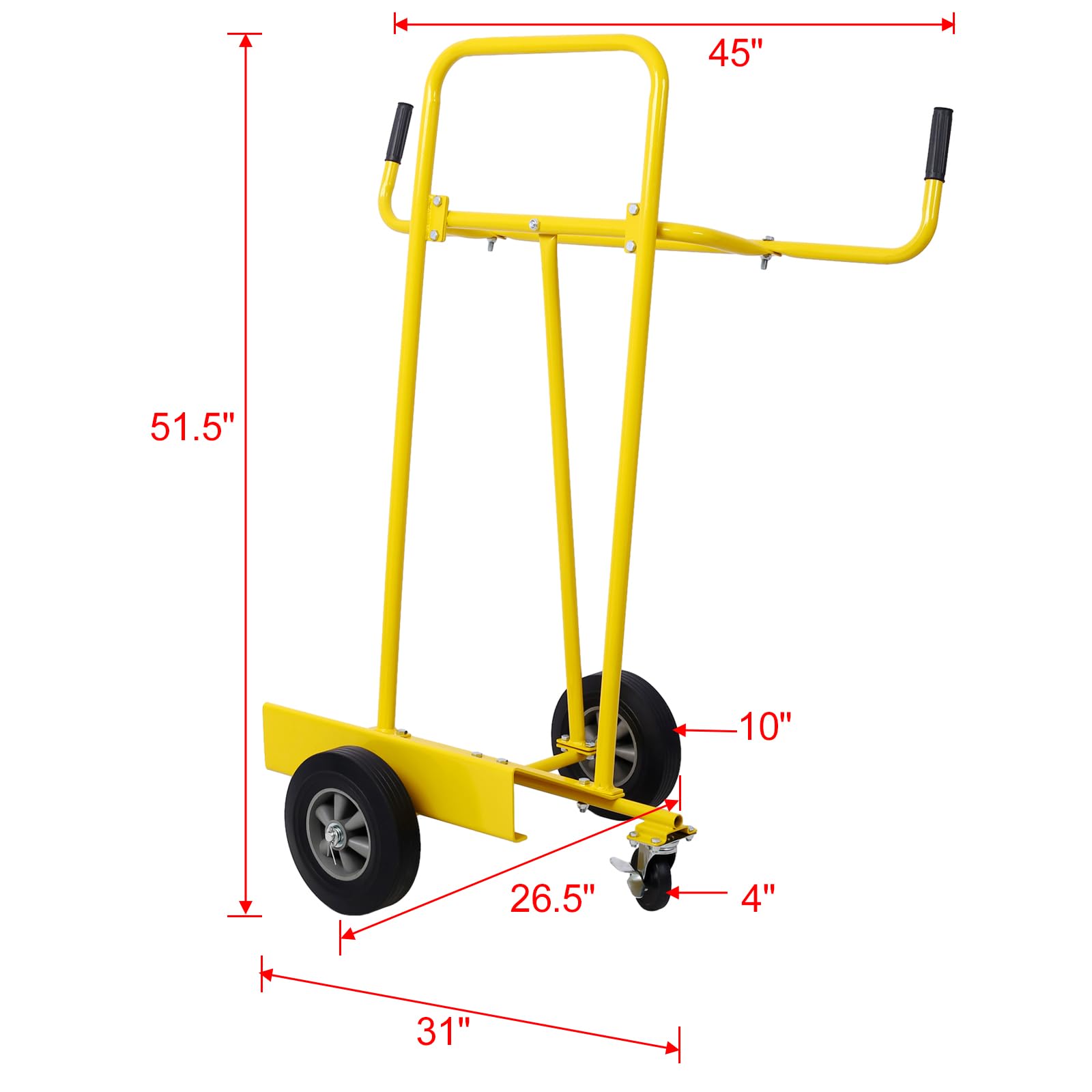 Steel Panel CART,Drywall Sheet Cart & Panel Dolly 750lbs Panel Service cart