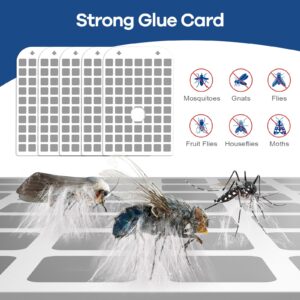 DFAGIE Refill Glue Cards for GS6 Fly Trap Indoor, Replacement Glue Card 5 Pack