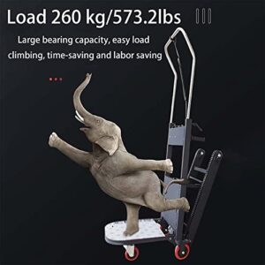 XQZMZSCP Electric Crawler Stair Climber,Heavy Furniture,Electric Stair Climbing Trolley,Portable and Foldable Crawler Stair Climber (48V84AH)