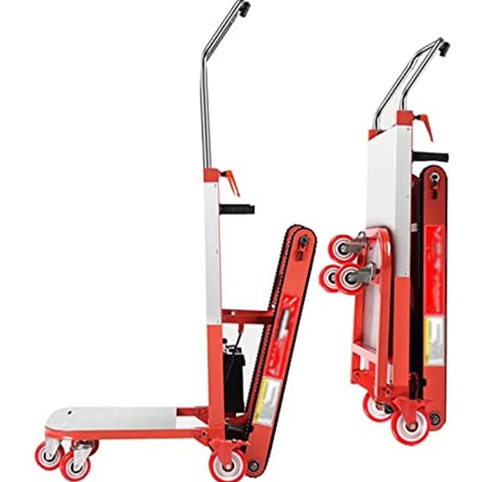 XQZMZSCP Foldable Electric Crawler Stair Climber,Lightweight Electric Crawler Stair Climber,Portable Hand Truck Cart,for Efficiently Transport (48V84AH)