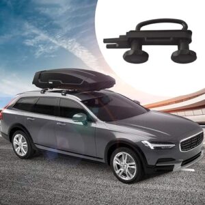 Roof Box U Bracket Mounting Accessories Kit Roof Box U-Bolts Clamps With Locking And Straps 85mm Internal Width Car Roof Luggage Accessories Roof Box Bracket Roof Box U Bracket Universal Roof Box