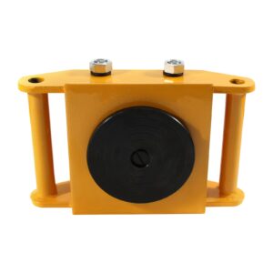 Dolly Skate Roller, 6T Industrial Mover Machinery Moving Skate with 360°Rotation Cap and 4 Rollers Heavy Duty Dolly Skates for Moving Equipment