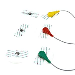 RELAND SUN Electrode lead wire DC 3.5 plug for AD8232 ADS1253