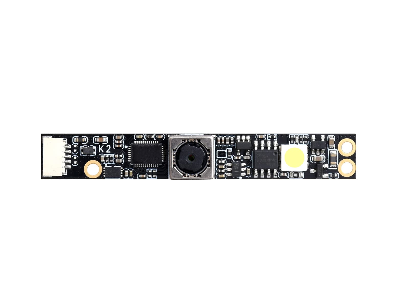 waveshare OV5640 5MP USB Camera Module Auto Focus Camera Webcam Board for Raspberry Pi,Jetson Nano,PC, 68° Field of View 1080P Video Recording,Supports Windows Linux