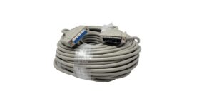 your cable store 100 foot db25 25 pin serial port cable male/female rs232