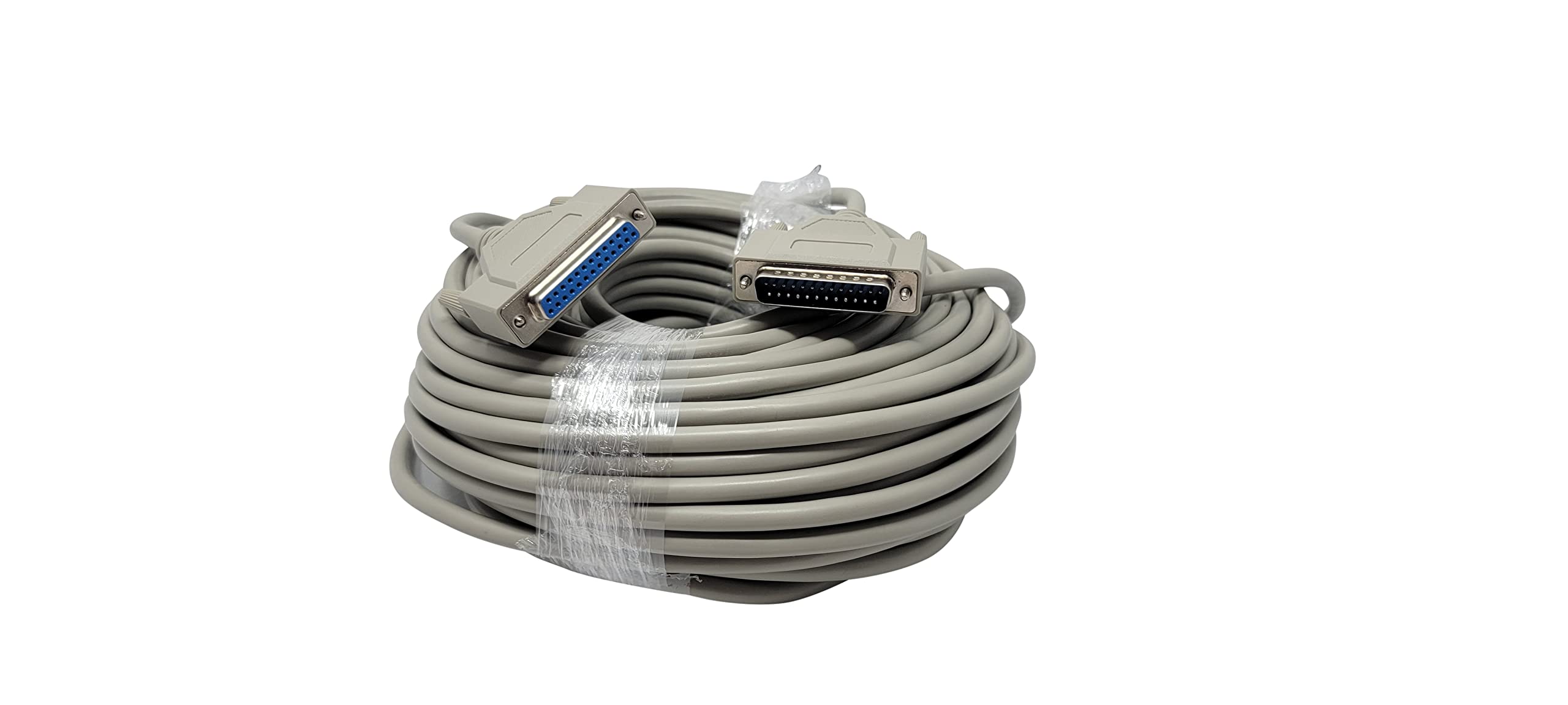 Your Cable Store 100 Foot DB25 25 Pin Serial Port Cable Male/Female RS232