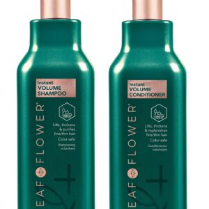 Leaf & Flower Instant Volume Shampoo & Conditioner 33.8 oz Duo