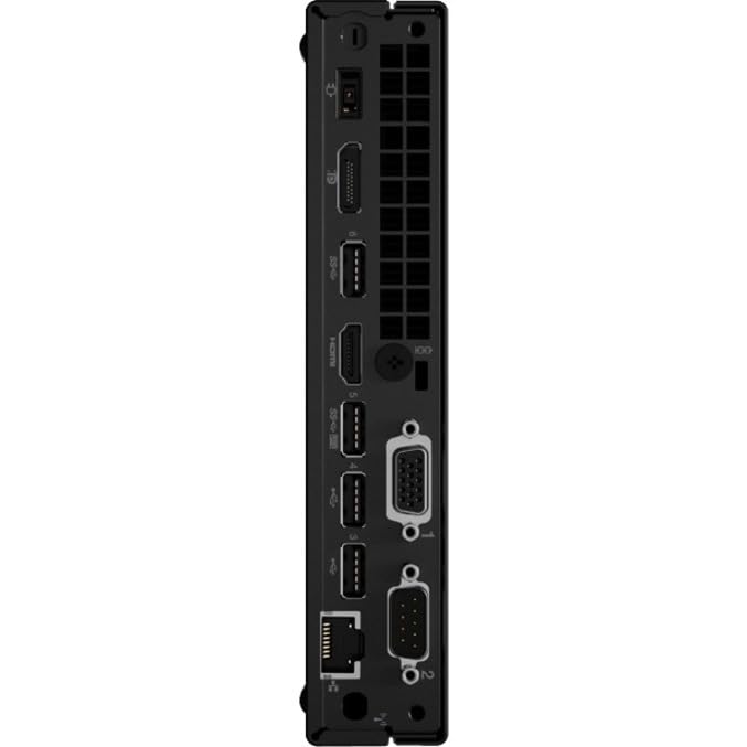 Lenovo ThinkCentre M75q Gen 2 11JN0029US Desktop Computer - AMD Ryzen 3 PRO 5350GE Quad-core (4 Core) 3.60 GHz - 8 GB RAM DDR4 SDRAM - 128 GB NVMe M.2 PCI Express SSD - Tiny - Black