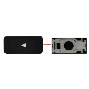 Replacement Left Arrow Keycap Key Scissor Clip Hinge Compatible with MacBook Pro/Air Model A2141 A2251 A2289 A2179 A2337 A2338 A2442 A2485 M1 Pro/Max 2019-2022 Keyboard to Replace Left Arrow Key Cap