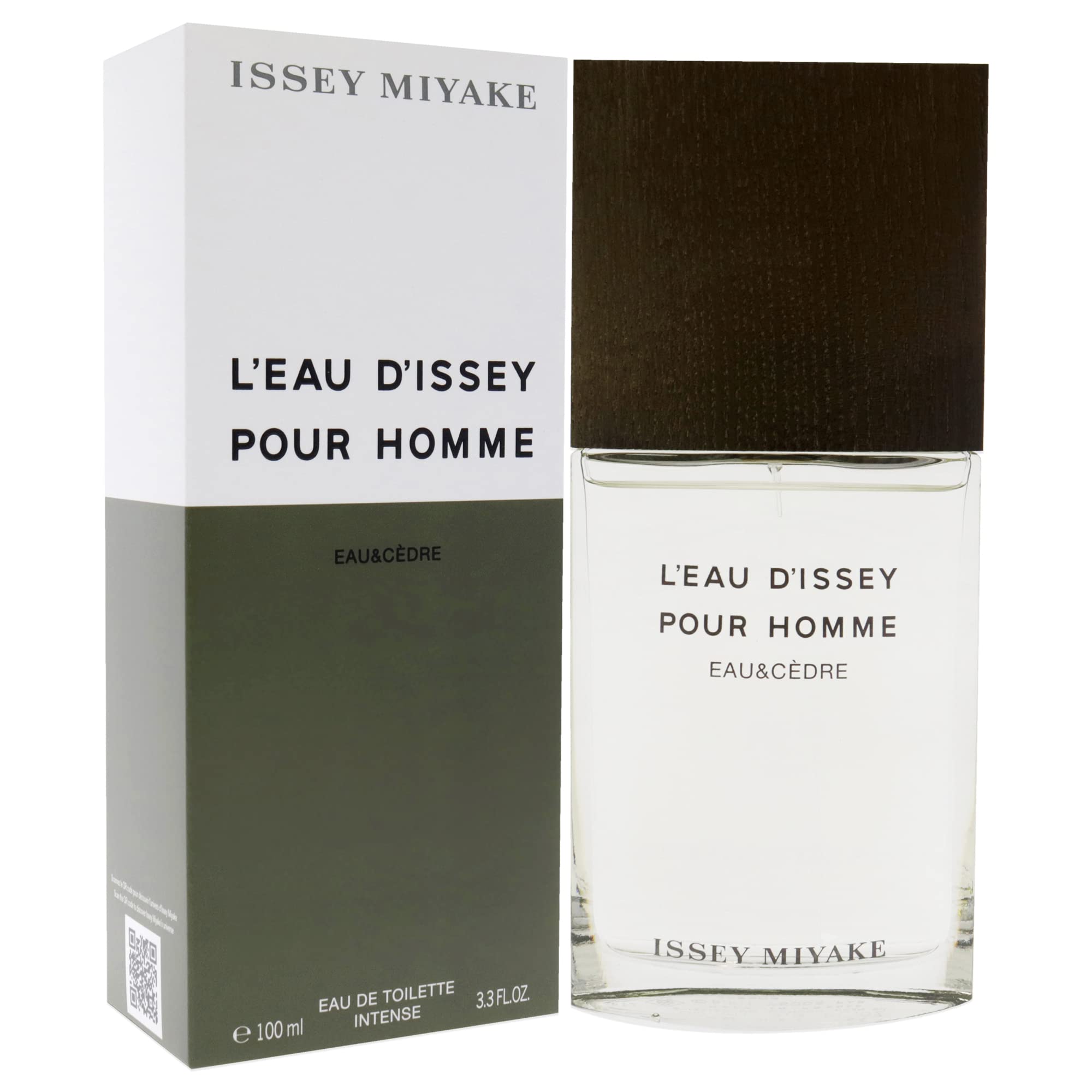 Issey Miyake Leau Dissey Eau and Cedre EDT Intense Spray Men 3.3 oz