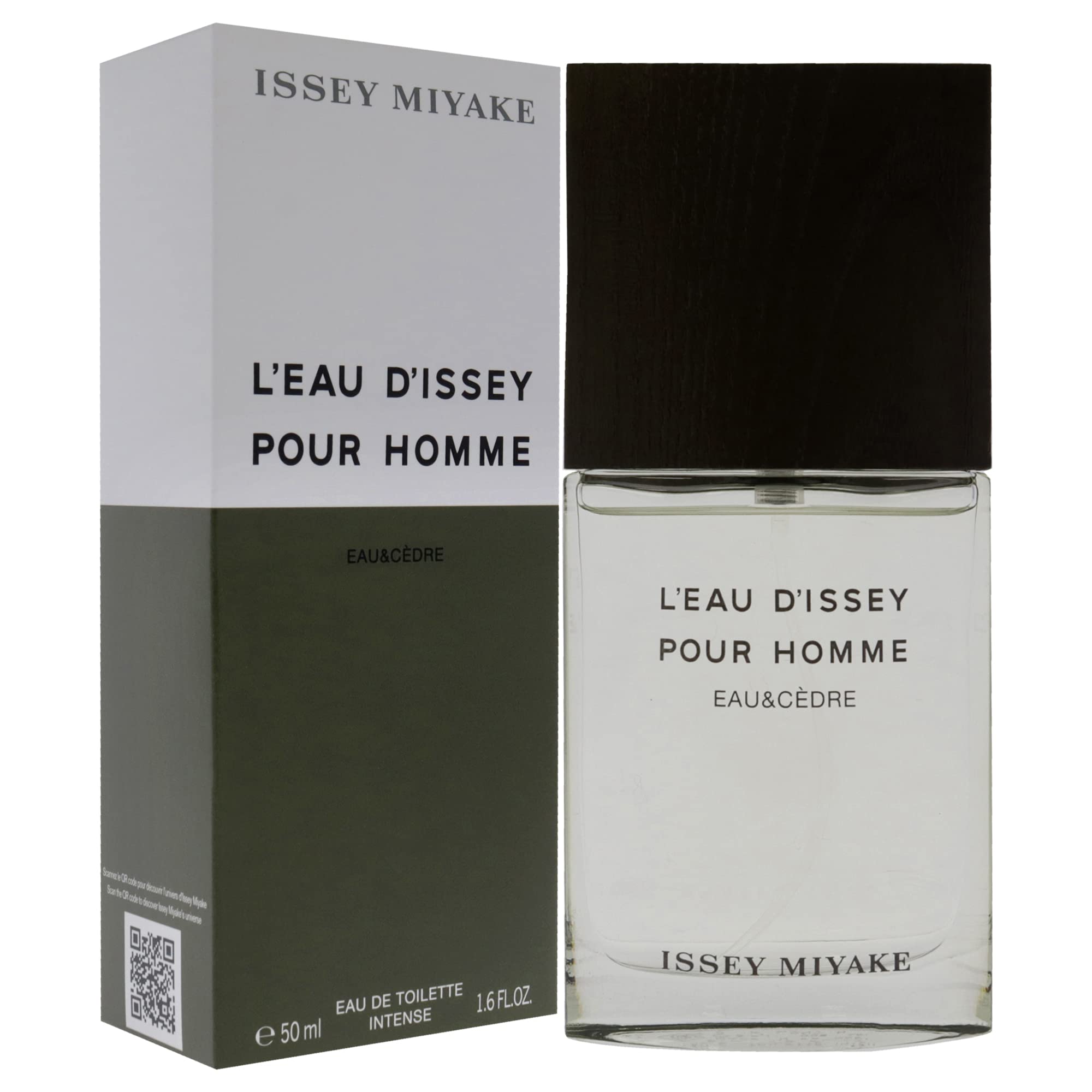 Issey Miyake Leau Dissey Eau and Cedre EDT Intense Spray Men 1.7 oz