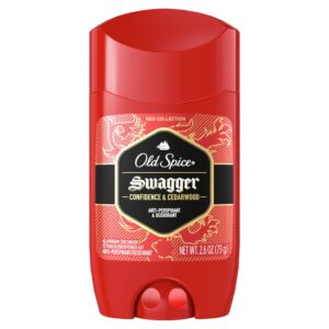 old spice antiperspirant & deodorant for men, swagger scent, 2.37oz