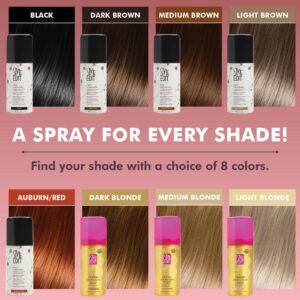 Root Touch Up Spray for Auburn Red Hair by Style Edit | Gray Hair Coverage and Temporary Auburn Red Hair Dye | 0.75 oz. Travel Size