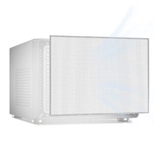 fan dust mesh filter magnetic frame pvc computer pc case fan dust proof filter cover grills (300 * 300mm 1pack white)