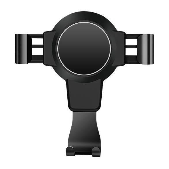 BoxWave Car Mount Compatible with Ulefone Armor 13 - X-Switch Car Mount, Air Vent Mounted Car Mount Simple Minimal - Jet Black