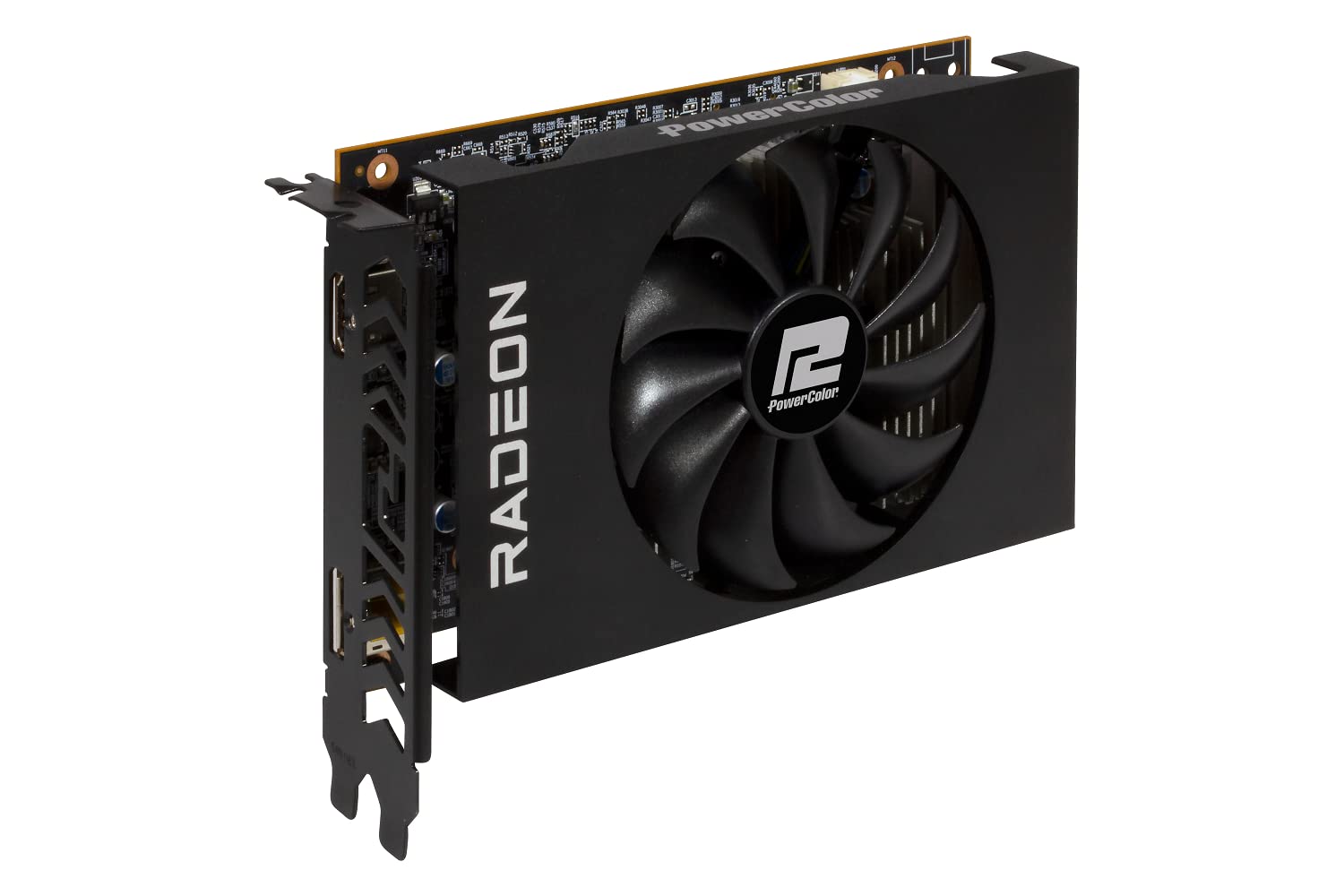 PowerColor AMD Radeon RX 6400 ITX Graphics Card with 4GB GDDR6 Memory