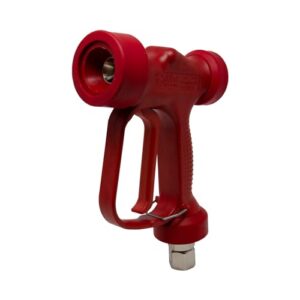 General Pump YG1635SR 350 PSI @ 16 GPM Red High Flow Rear Entry Wash Down/Soft Wash Spray Gun with SS Swivel Pin