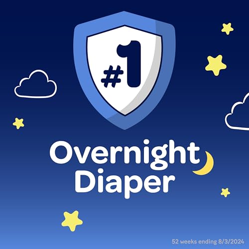 Huggies Size 5 Overnites Baby Diapers: Overnight Diapers, Size 5 (27+ lbs), 100 Ct (2 Packs of 50)